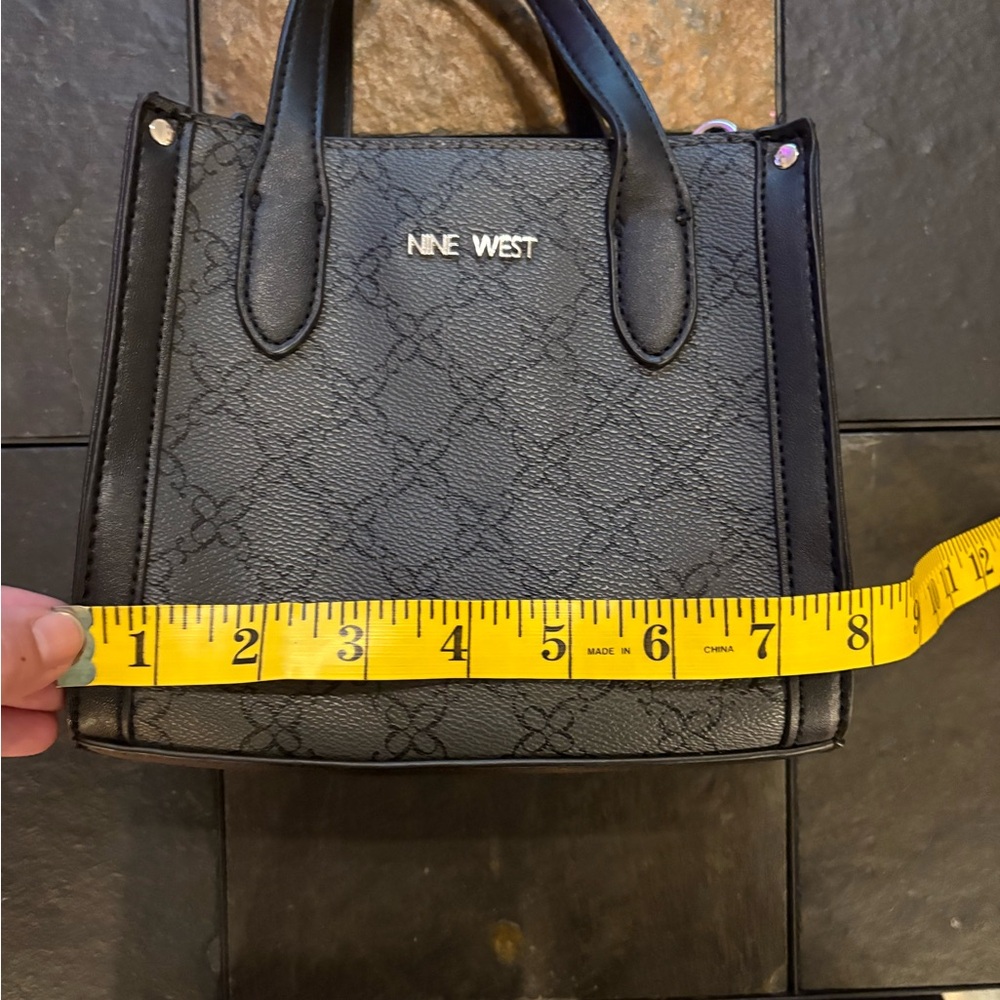 Nine West Textured Black Mini Bag